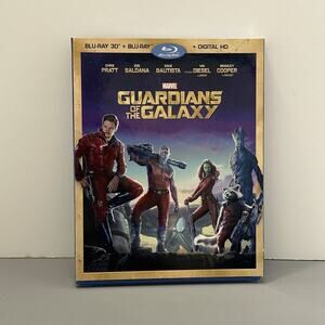 Guardians Of The Galaxy Marvel Studios w/Slipcover Blu-ray 3D + Blu Ray NEW